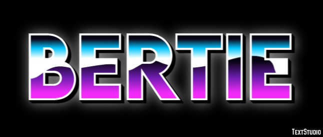 Bertie Text effect