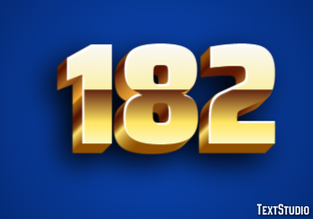 182 Text Effect