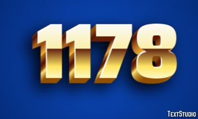 1178 Efekt tekstowy
