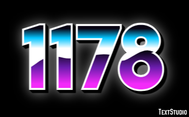 1178 Text Effect