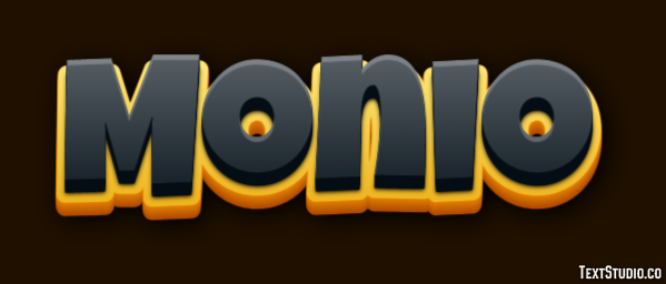 Monio Texteffekt