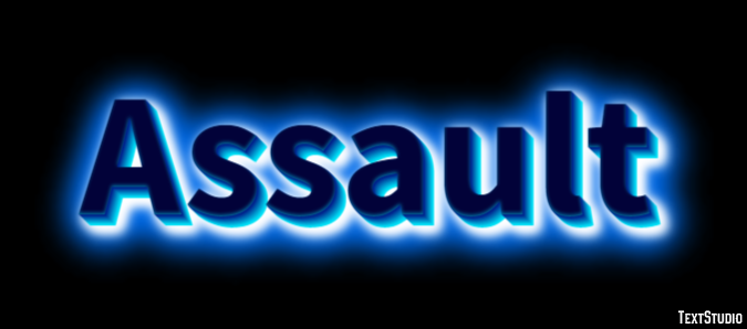 Assault テキスト効果