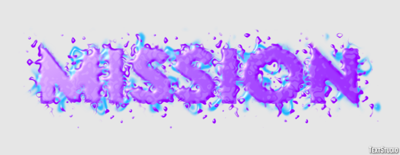 Mission Text Effect