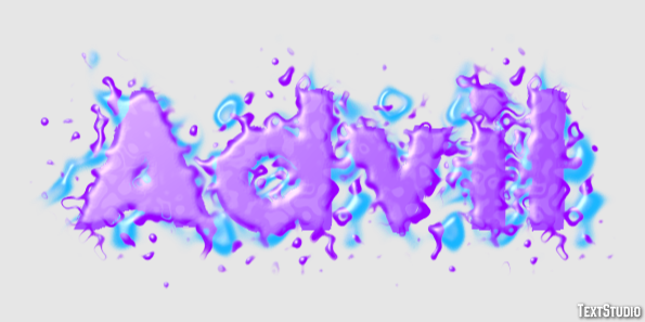 Advil Text Effect