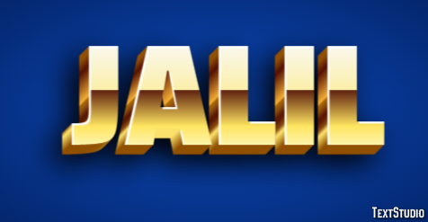 Jalil Text Effect