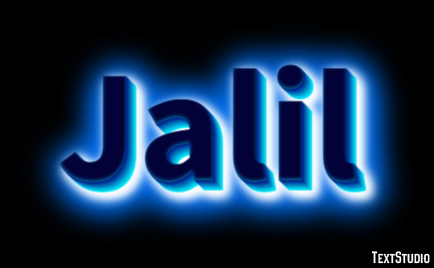 Jalil Text effect