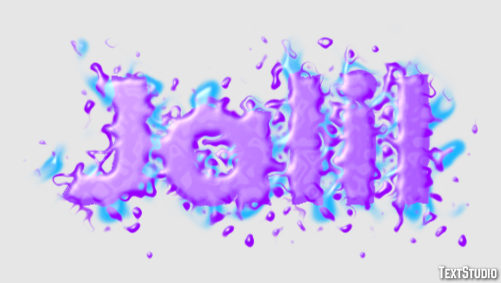 Jalil Text effect
