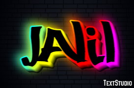 Jalil Text effect
