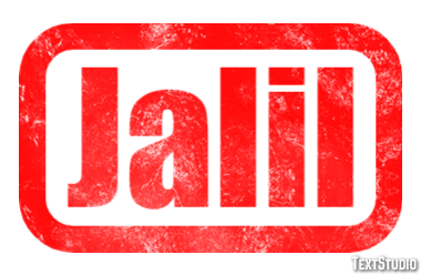 Jalil Text effect
