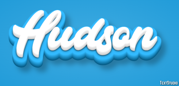 Hudson Efekt tekstowy