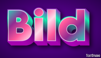 Bild Эффект текста