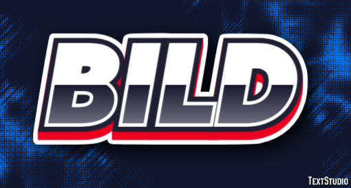 Bild Эффект текста
