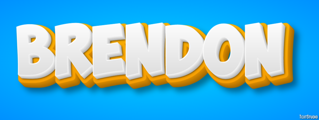Brendon Text effect