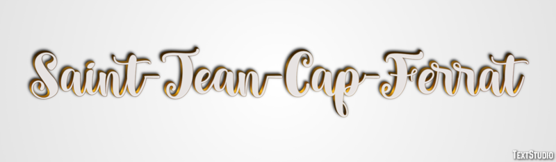 Saint-Jean-Cap-Ferrat Efecto de Texto