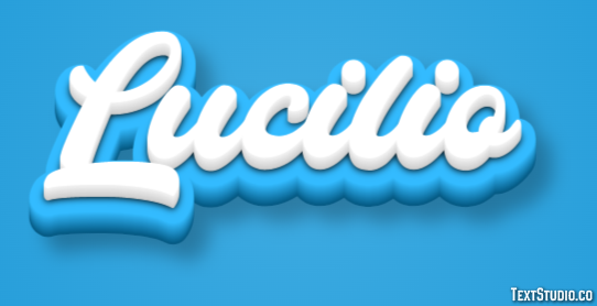 Lucilio Efeito de texto