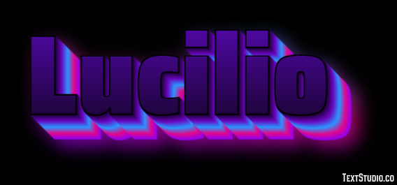 Lucilio Effetto testo