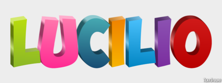 Lucilio Effetto testo
