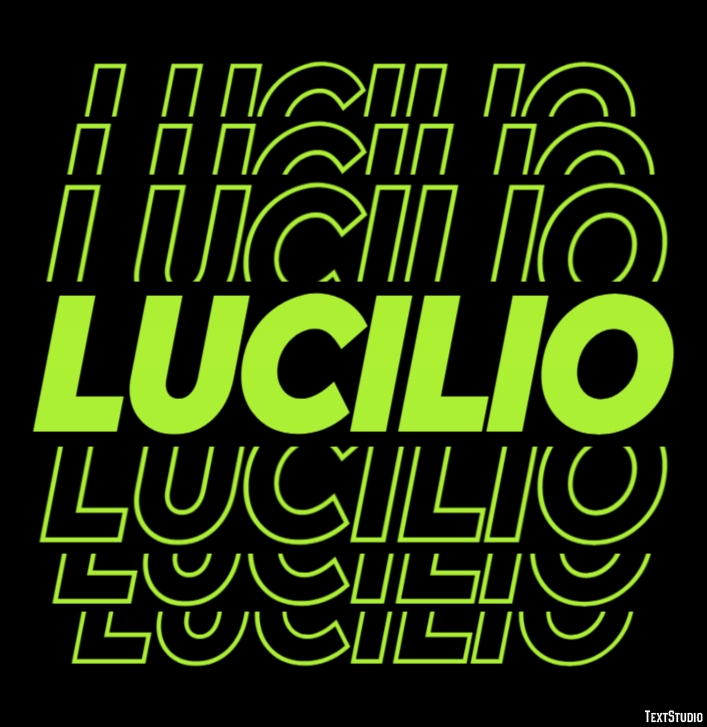Lucilio Effetto testo
