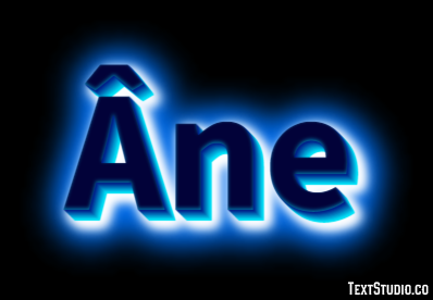 Âne Effetto testo