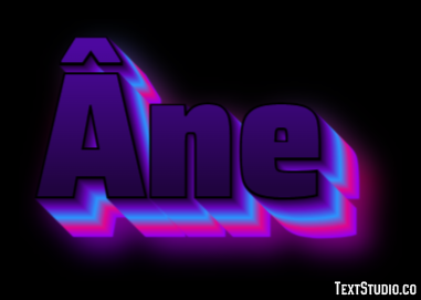 Âne Effetto testo