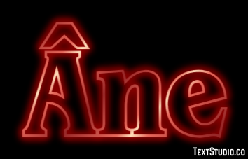 Âne Effetto testo
