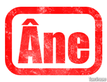 Âne Effetto testo