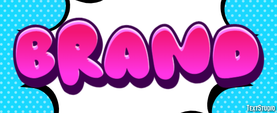 Brand Text effect