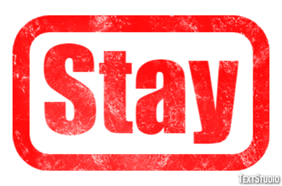 Stay テキスト効果