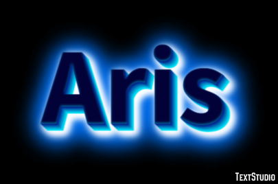 Aris Text Effect