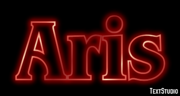 Aris Texteffekt