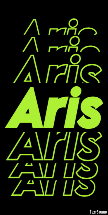 Aris Effetto testo