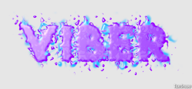 Viber Text Effect