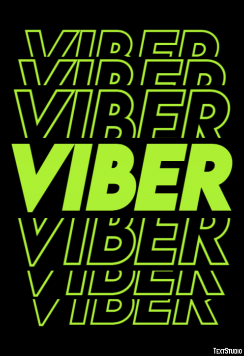 Viber Text Effect