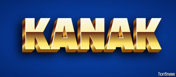 Kanak Text Effect