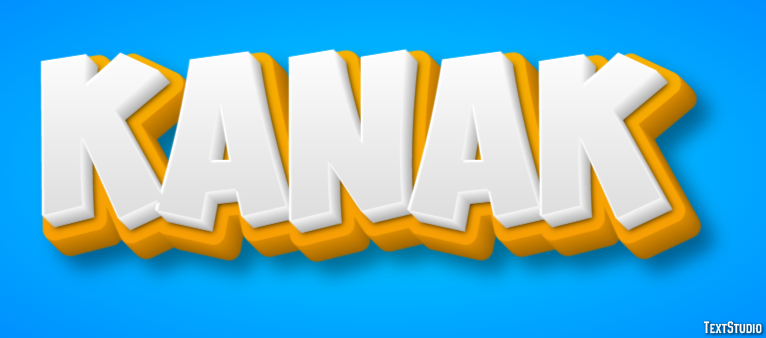 Kanak Text Effect