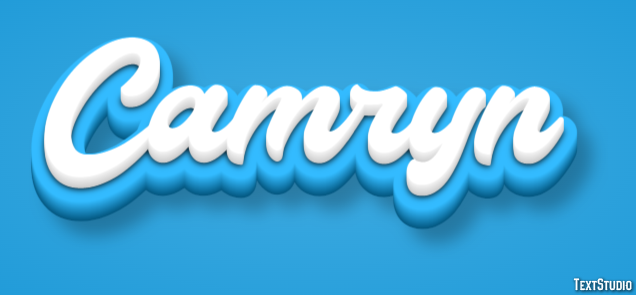Camryn Texteffekt
