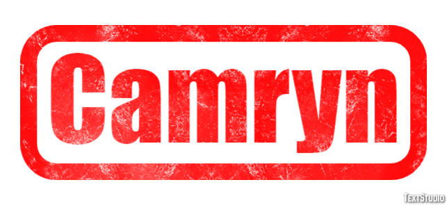 Camryn Text effect