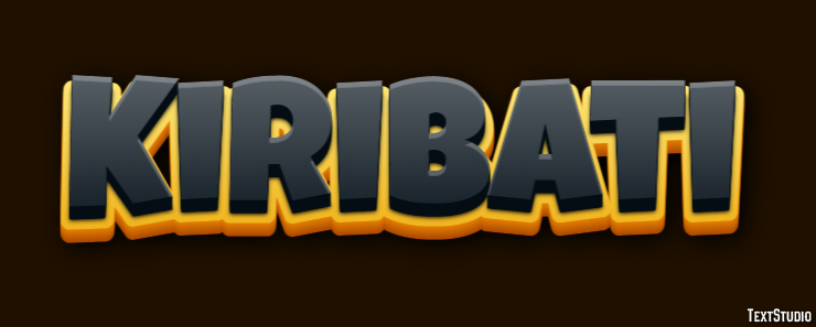 Kiribati Effetto testo