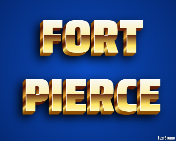 Fort Pierce Efekt tekstowy