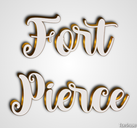 Fort Pierce Efekt tekstowy