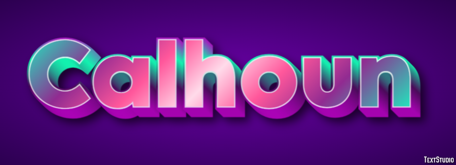Calhoun Text Effect