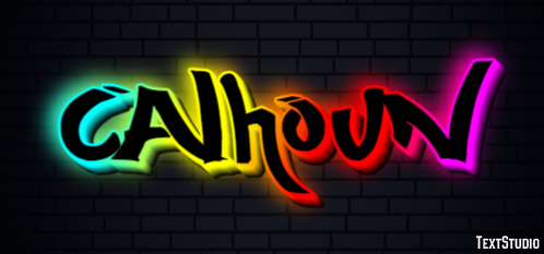 Calhoun Text Effect