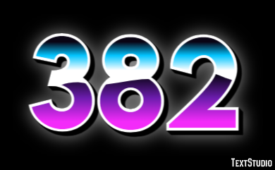 382 テキスト効果