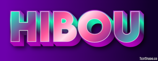 Hibou Effet de Texte