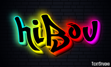 Hibou Effet de texte