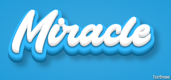 Miracle Effet de Texte