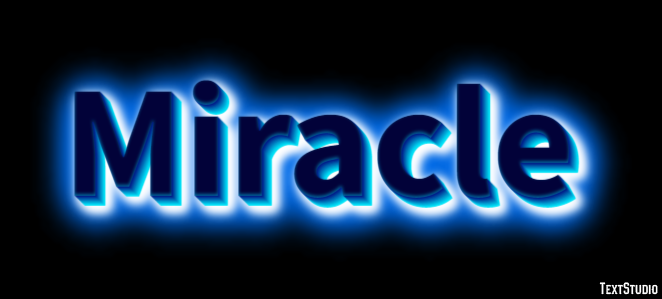Miracle Texteffekt
