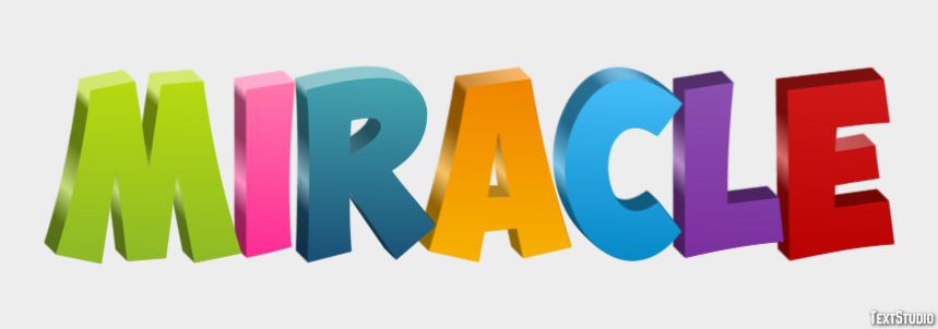 Miracle Effet de Texte