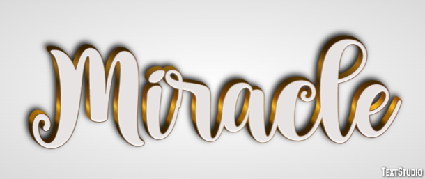 Miracle Text Effect