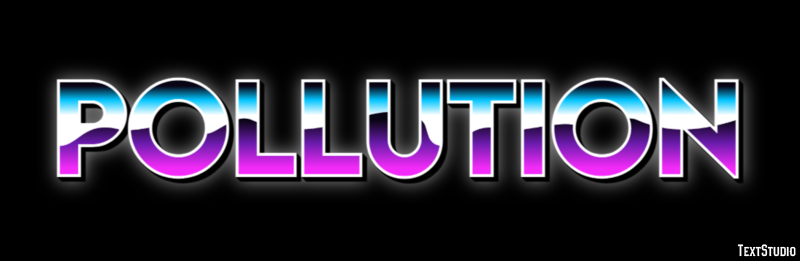 Pollution Texteffekt